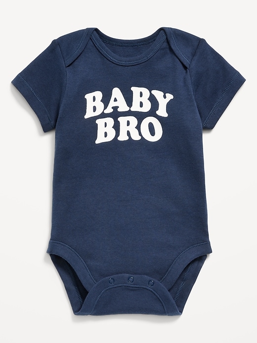 View large product image 1 of 1. Short-Sleeve Graphic Bodysuit for Baby