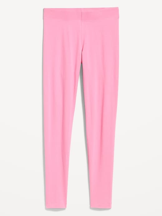 L'image numéro 4 présente Legging tendance à taille haute en jersey à superposer
