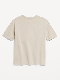 View large product image 3 of 5. Oversized Short-Sleeve Pocket T-Shirt for Boys