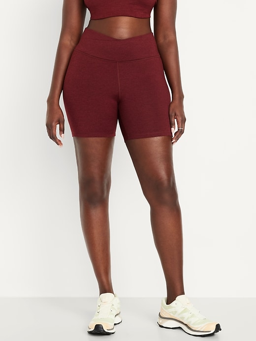 Image number 4 showing, Extra High-Waisted CloudComfy Biker Shorts -- 6-inch inseam