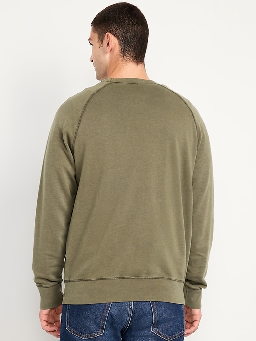 Image number 2 showing, Garment-Dyed Crew-Neck Sweatshirt