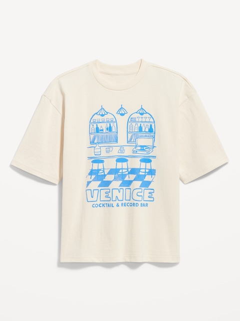 Heavyweight Cropped Graphic T-Shirt