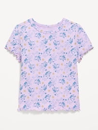 Image number 1 showing, Bluey™ Ribbed Graphic T-Shirt for Toddler Girls