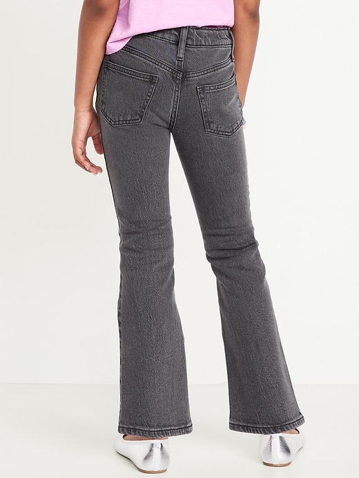 View large product image 2 of 5. High-Waisted Flare-Leg Jeans for Girls