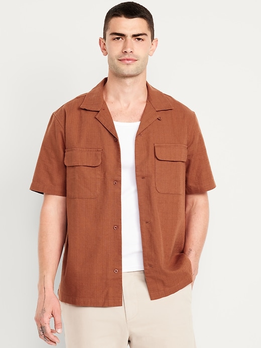 Image number 1 showing, Short-Sleeve Utility Camp Shirt