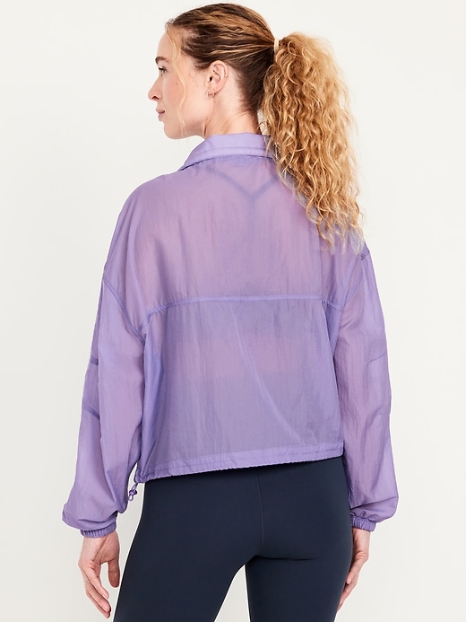 Image number 2 showing, Nylon Performance Zip Jacket