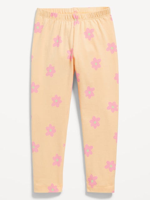 Legging pleine longueur à motif pour toute-petite fille