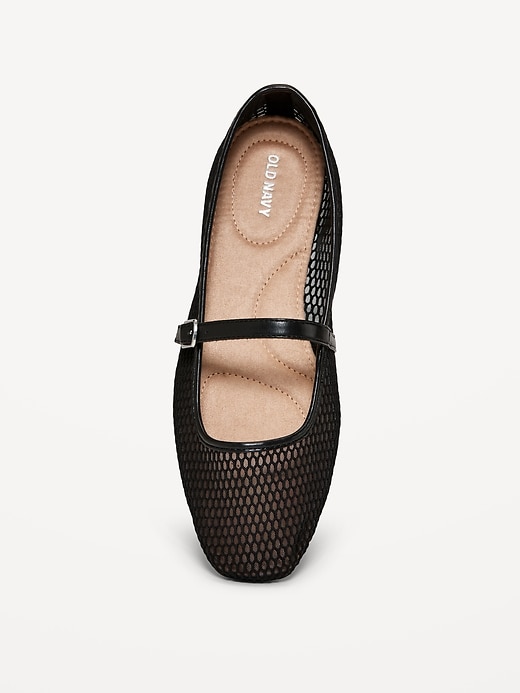 Image number 5 showing, Mesh Mary Jane Ballet Flat