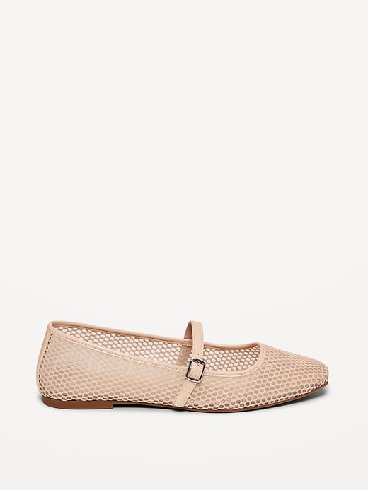 Image number 3 showing, Mesh Mary Jane Ballet Flat