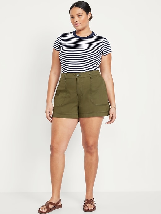 Image number 6 showing, High-Waisted OGC Chino Shorts -- 3.5-inch inseam