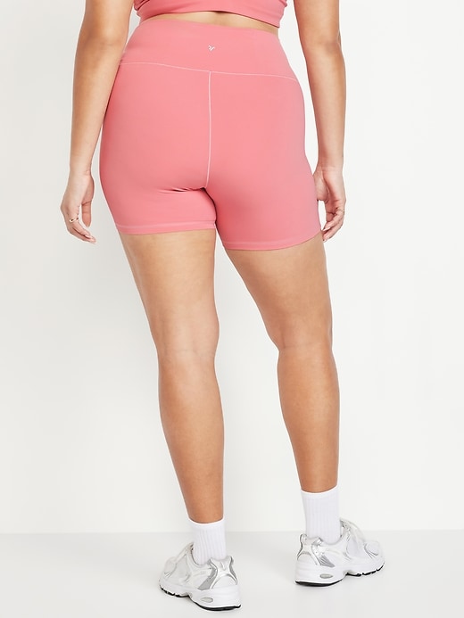 Image number 7 showing, High-Waisted StudioSmooth Biker Shorts -- 6-inch inseam