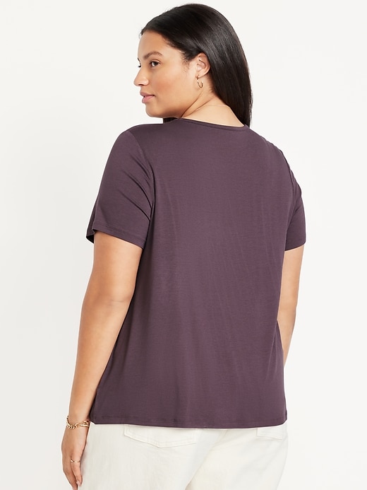 Image number 8 showing, Luxe Crew-Neck T-Shirt