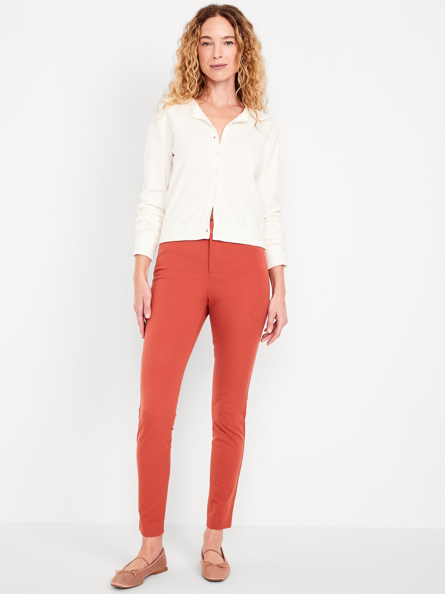 High-Waisted Pixie Skinny Ankle Pants