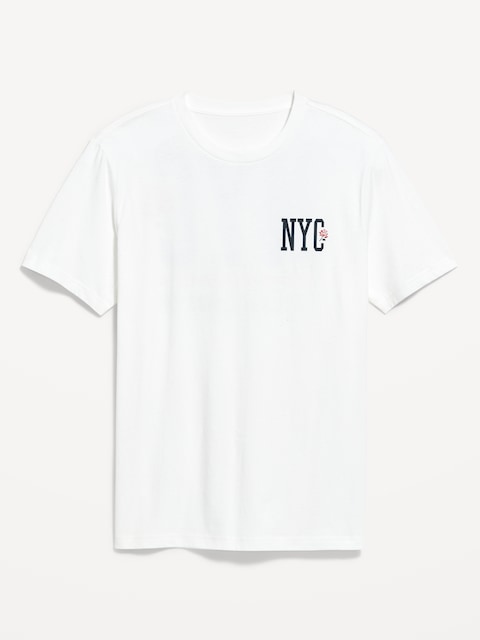 Crew-Neck Graphic T-Shirt