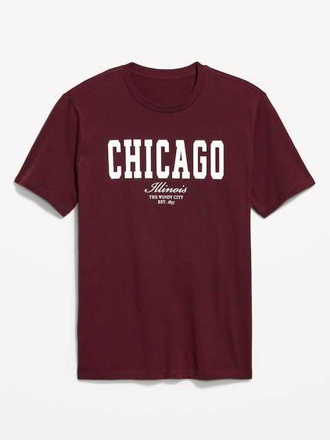 Crew-Neck Graphic T-Shirt