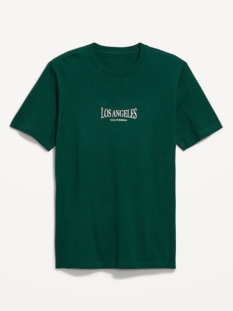 Crew-Neck Graphic T-Shirt