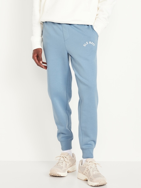 Pantalon de jogging effilé en coton ouaté à logo