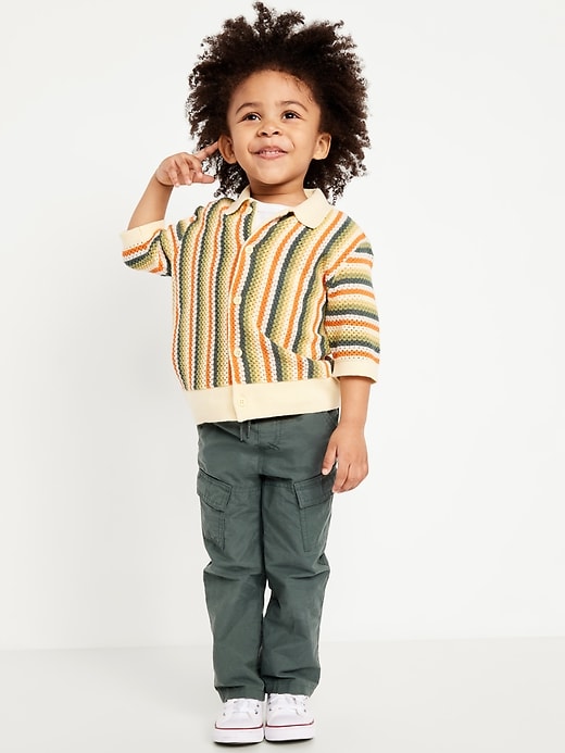 View large product image 1 of 3. Baggy Tech Cargo Pants for Toddler Boys