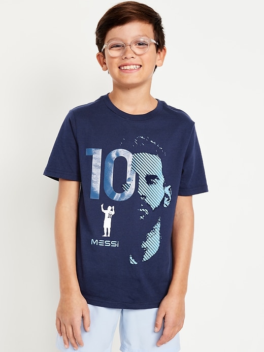 View large product image 1 of 3. Messi™ Graphic T-Shirt for Boys