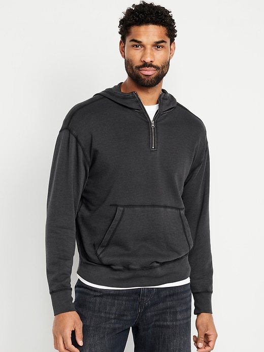 Image number 1 showing, Lightweight Quarter-Zip Hoodie