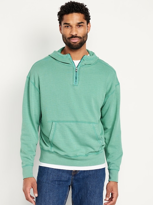 Image number 1 showing, Lightweight Quarter-Zip Hoodie