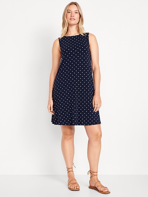 Image number 7 showing, Sleeveless Mini Swing Dress