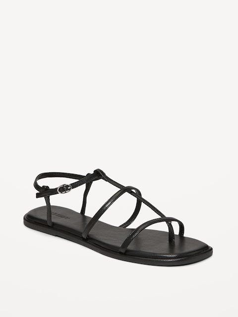 T-Bar Strappy Sandals for Women