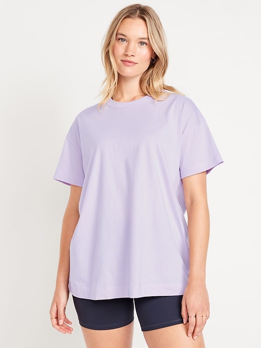 Image number 5 showing, Oversized EveryWear Tunic T-Shirt