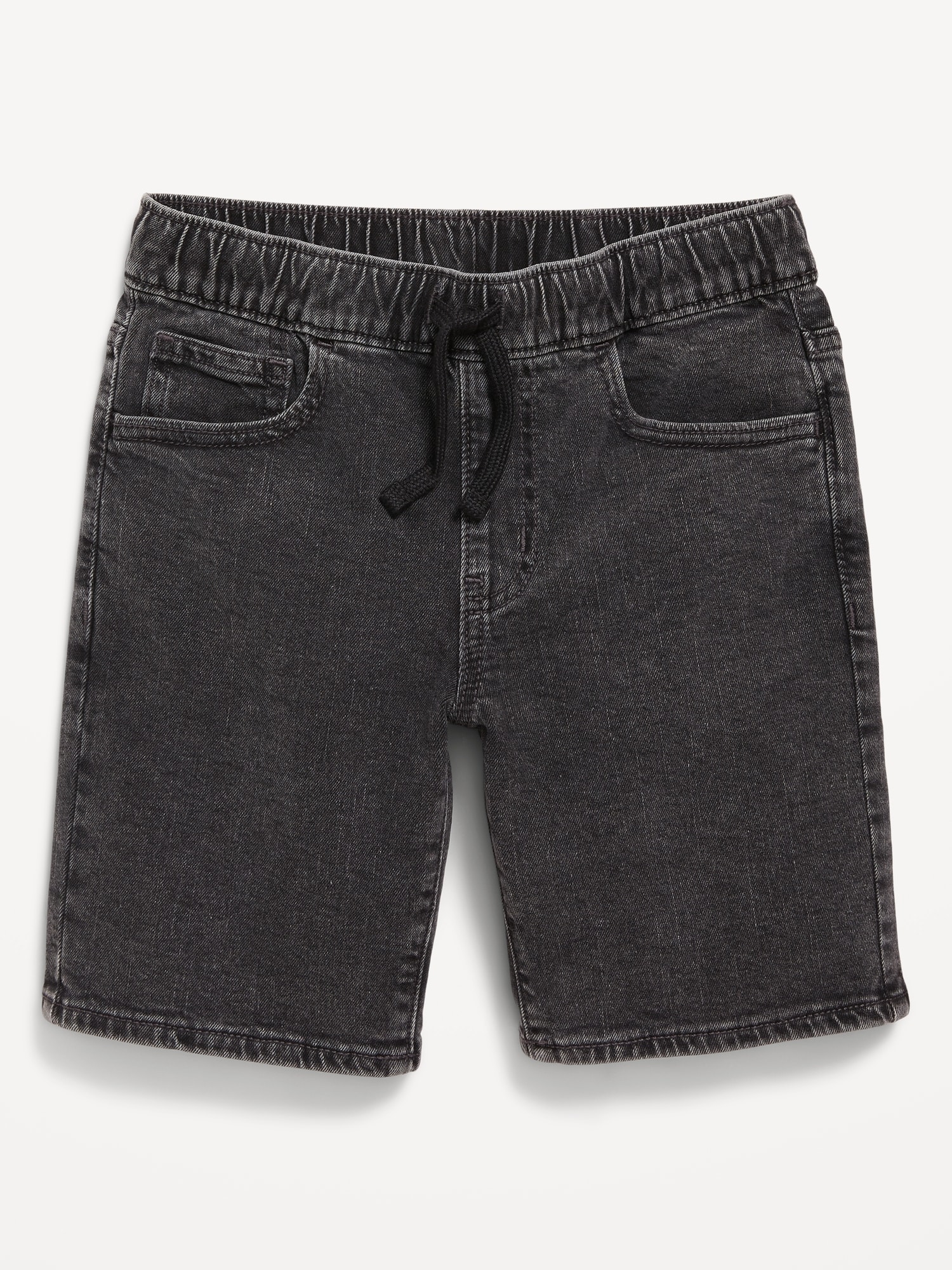 Pull-On Built-In Flex Knee Length Jean Shorts for Boys