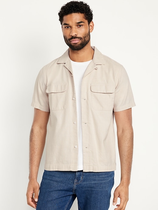 Image number 1 showing, Short-Sleeve Utility Camp Shirt