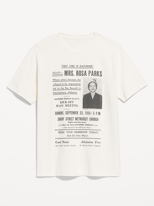 View large product image 1 of 1. Rosa Parks™ T-Shirt