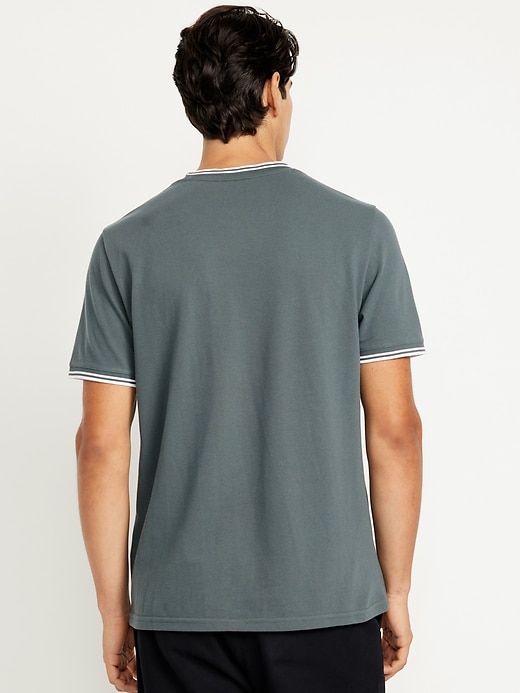 Image number 2 showing, Textured Pique T-Shirt