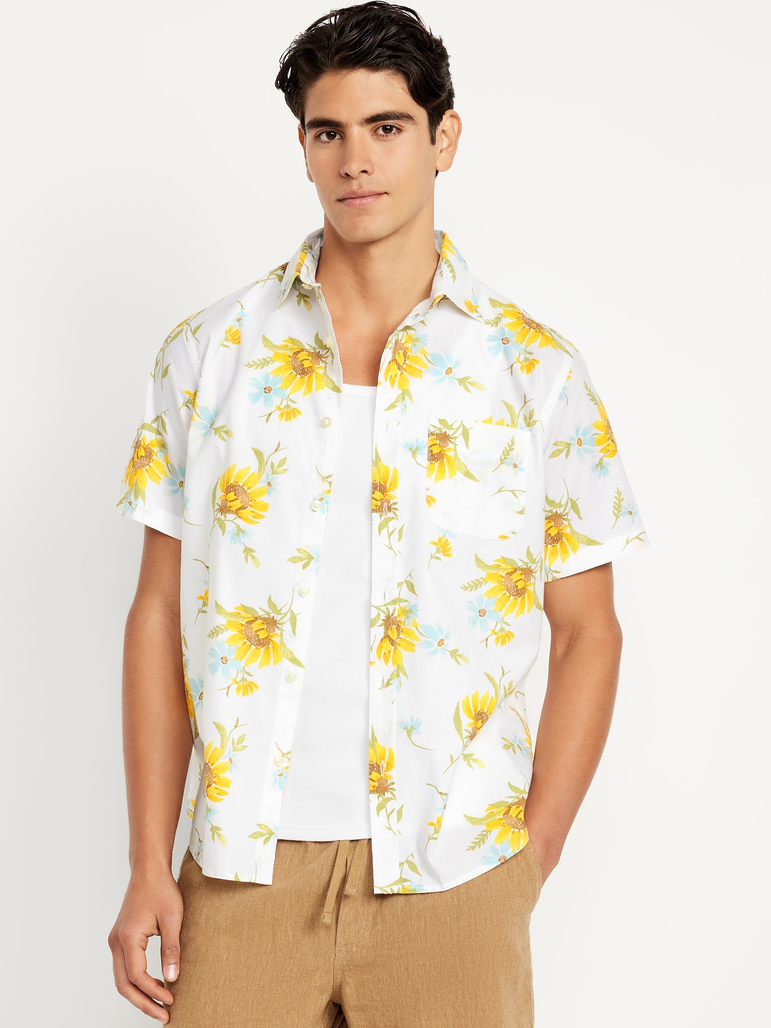 Classic Fit Everyday Floral Shirt