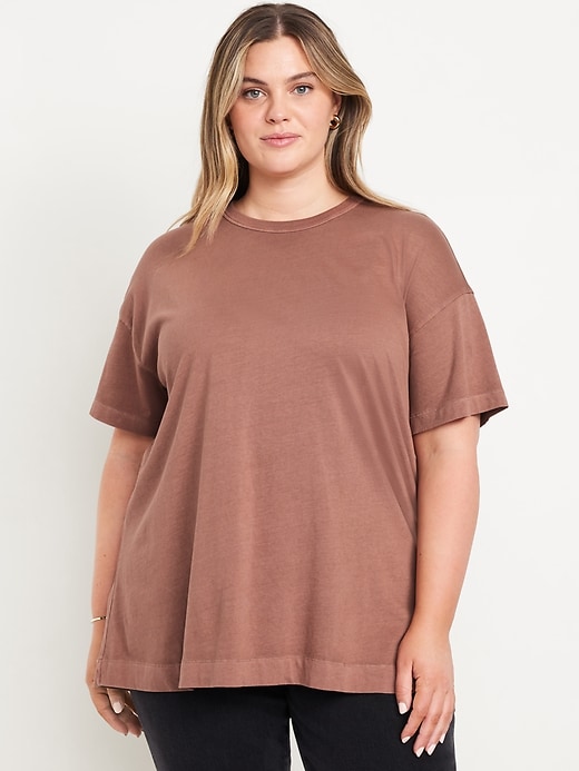 Image number 7 showing, Oversized EveryWear Tunic T-Shirt