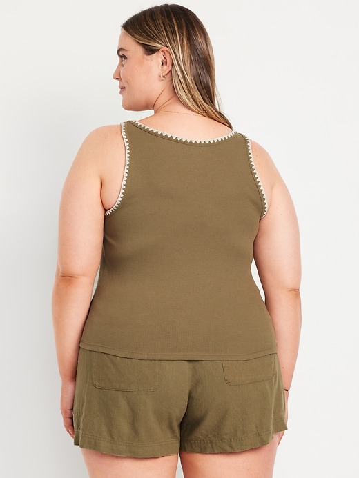 Image number 8 showing, Embroidered Tank Top