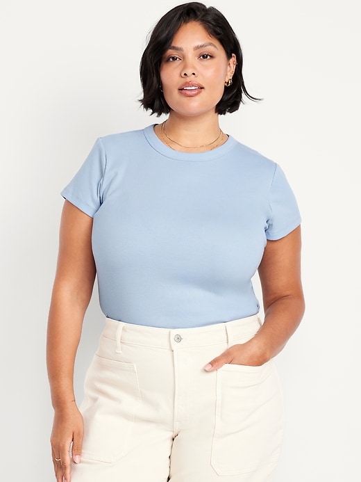 Image number 7 showing, Snug Crop T-Shirt