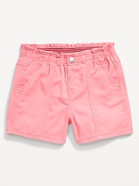 Image number 1 showing, Utility Shorts for Toddler Girls