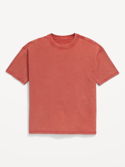 Image number 3 showing, Oversized Washed Short-Sleeve T-Shirt for Boys