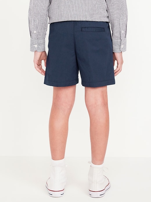View large product image 2 of 5. Above Knee Twill Pull-On Shorts for Boys