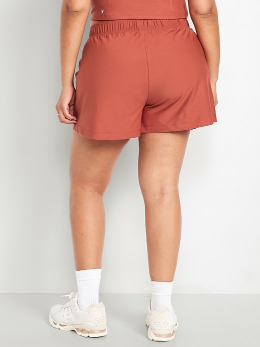 Image number 7 showing, High-Waisted PowerSoft Shorts -- 3.5-inch inseam