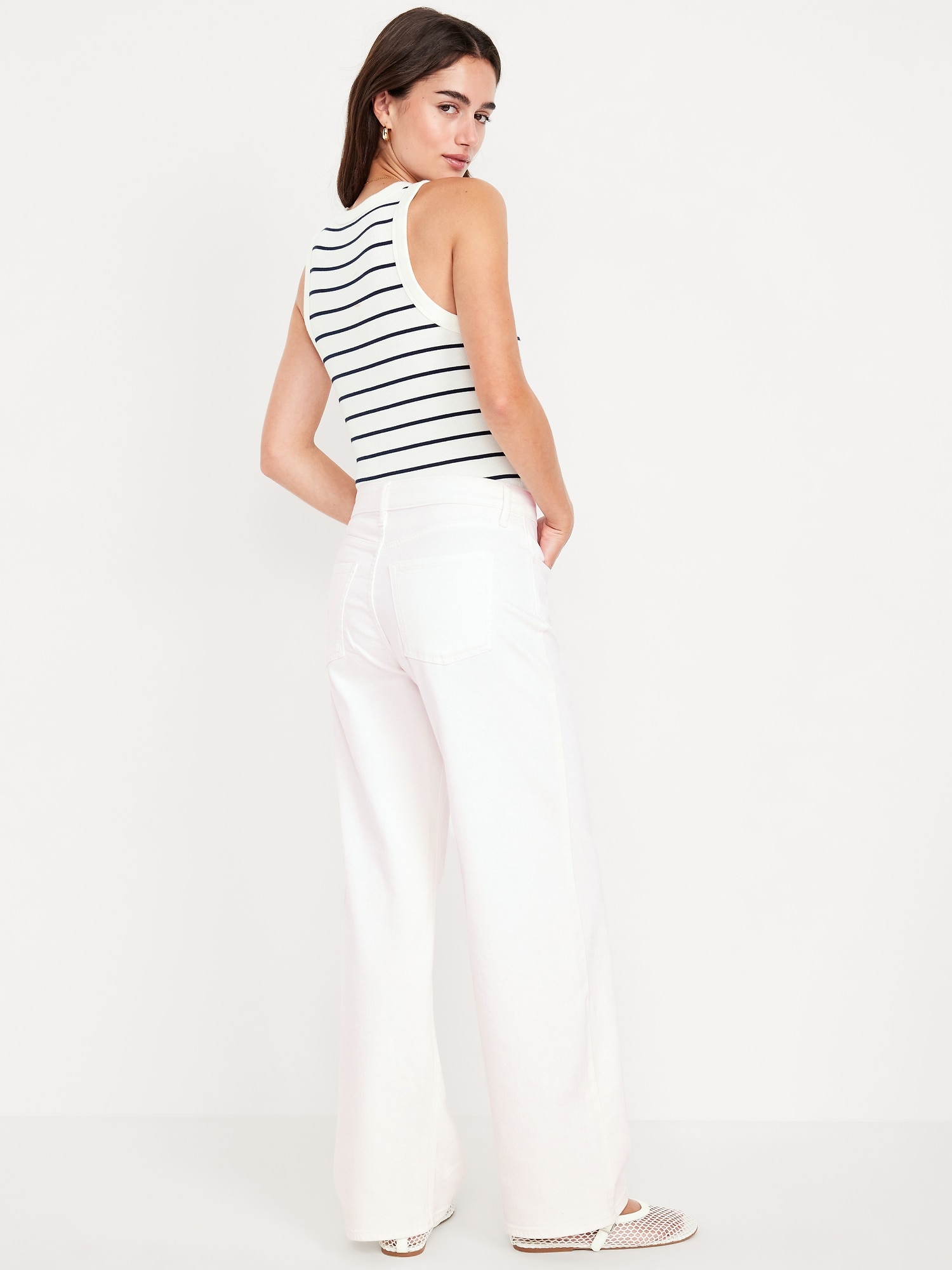 High-Waisted Wow Wide-Leg Jeans