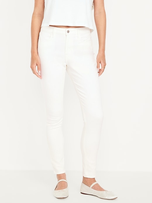 Image number 2 showing, High-Waisted Wow Skinny Jeans