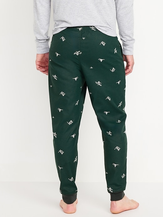 View large product image 2 of 3. Flannel Pajama Joggers for Men