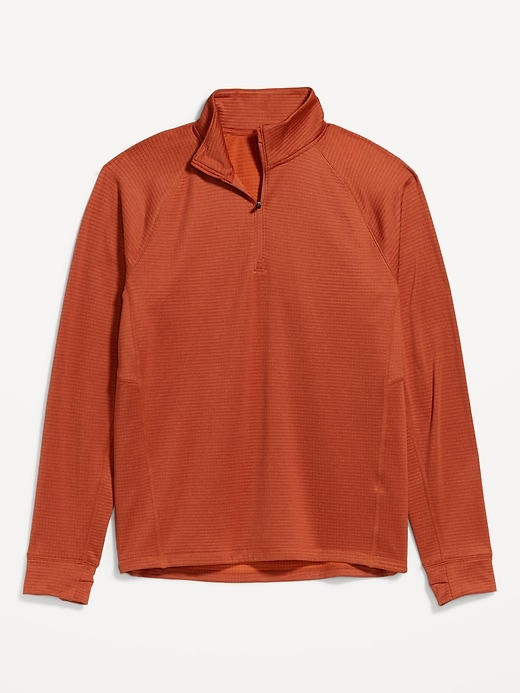 Image number 7 showing, Go-Dry Cool Waffle Quarter Zip