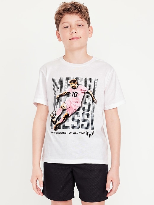 View large product image 1 of 3. Messi™ Graphic T-Shirt for Boys