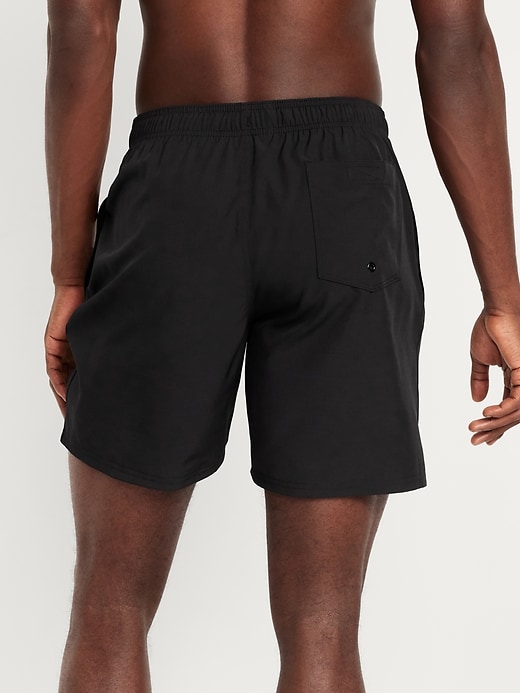 Image number 2 showing, Solid Swim Trunks -- 7-inch inseam