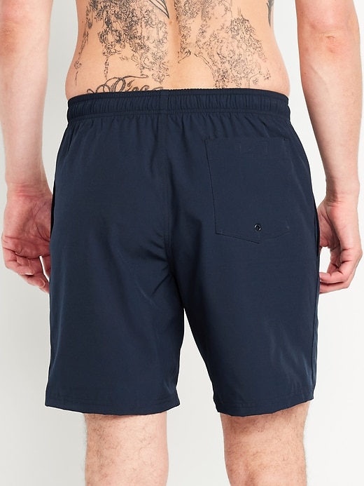 Image number 7 showing, Printed Swim Trunks -- 7-inch inseam