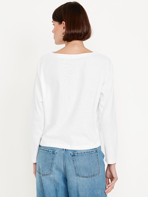 Image number 2 showing, Long-Sleeve Mariner Loose T-Shirt