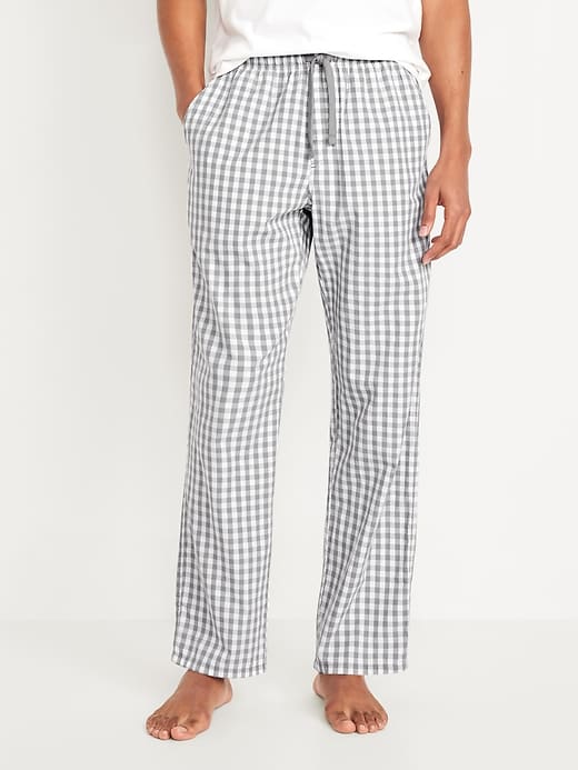 Image number 1 showing, Poplin Pajama Pants for Men