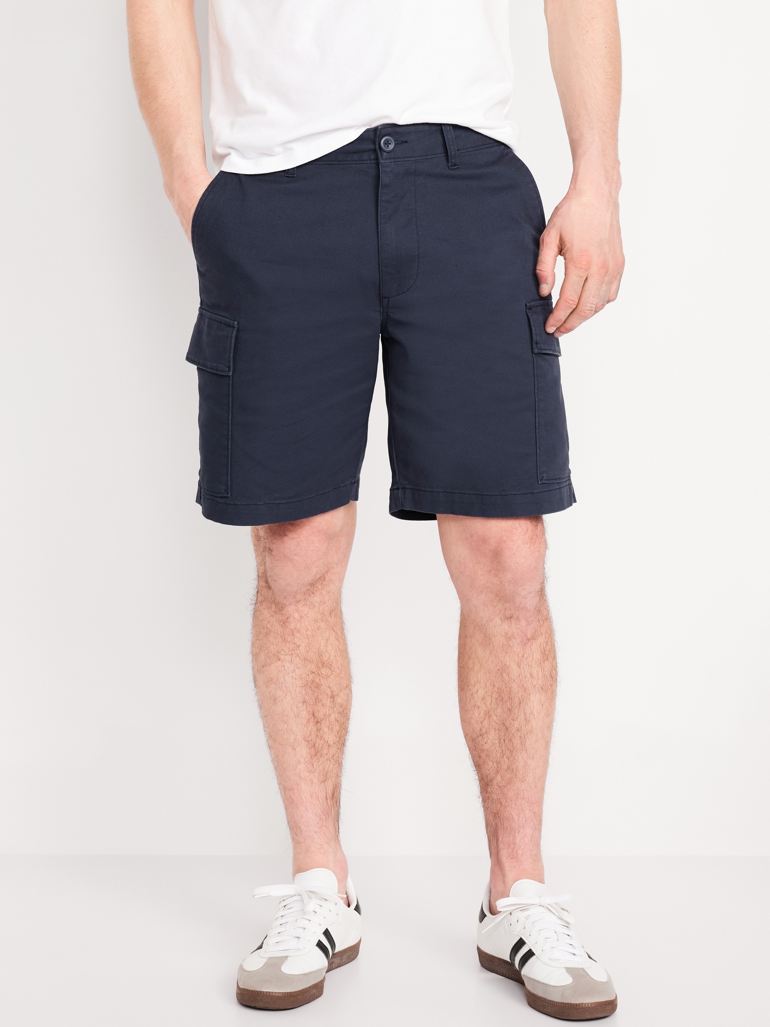 Lived-In Cargo Shorts -- 9-inch inseam